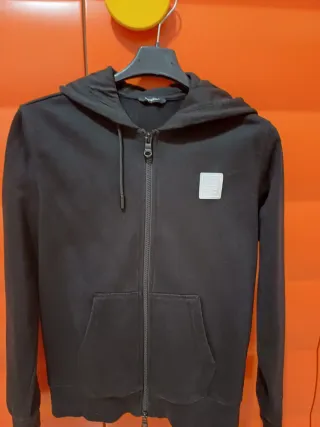 Felpa con cappuccio Refrigiwear nera