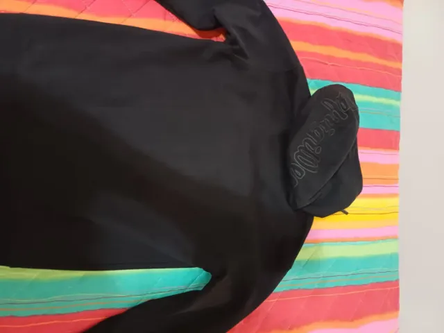 Felpa con cappuccio Refrigiwear nera