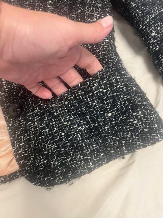 Chaqueta Tweed Mujer