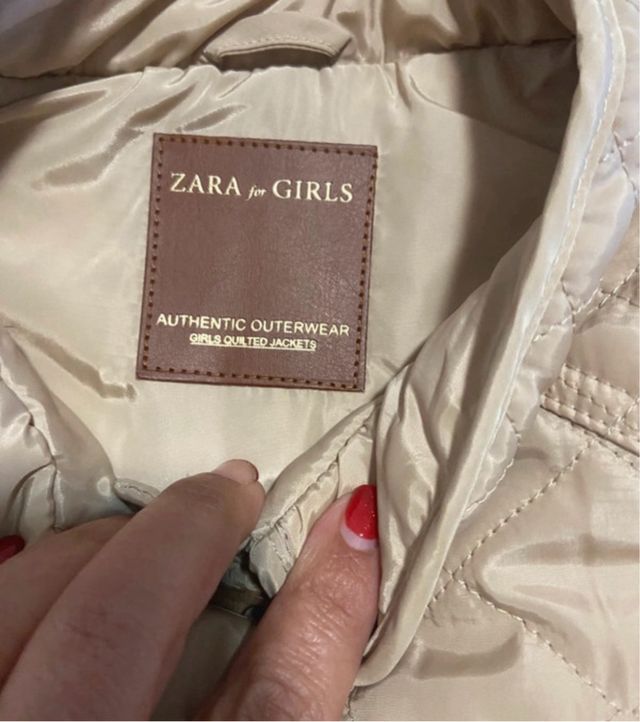 Chaleco niña Zara acolchado