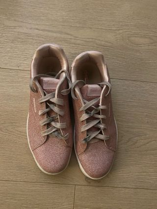 Zapatos Reebok Rosas Brillantes Talla 38