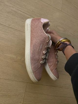 Zapatos Reebok Rosas Brillantes Talla 38