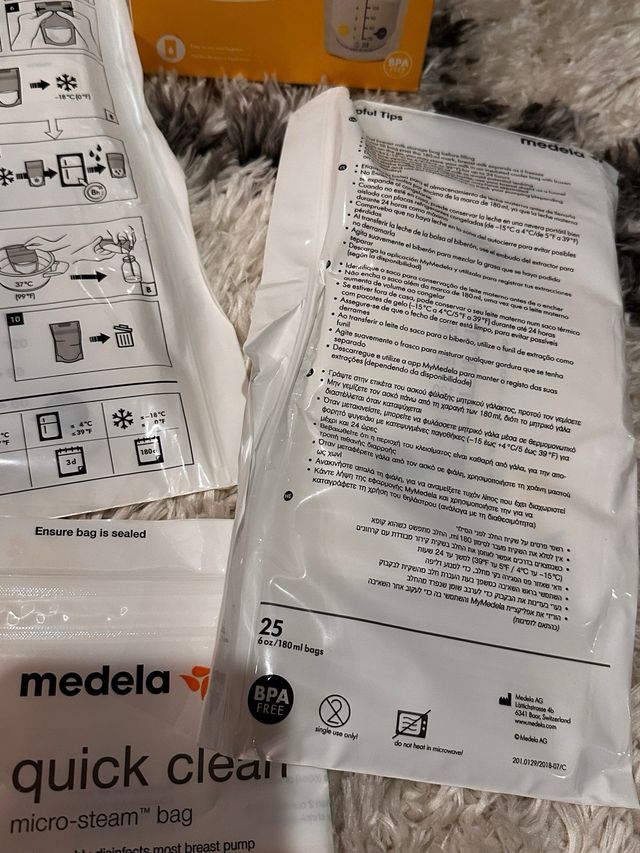 Sacaleches Medela Swing Flex con Accesorios