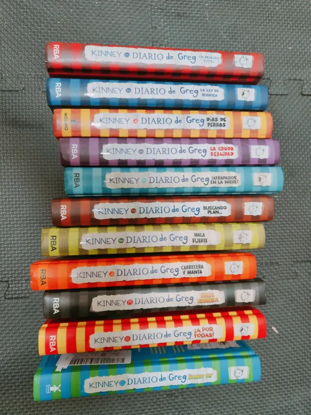 Diario de Greg Lote del 5 al 12. Reservado 