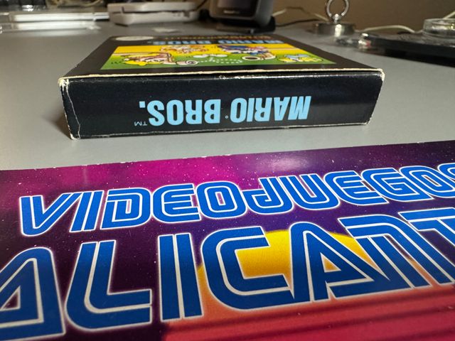 MARIO BROS NINTENDO NES CAJA PEQUEÑA 1986