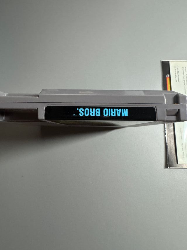 MARIO BROS NINTENDO NES CAJA PEQUEÑA 1986