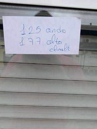 Ventana climalit 125x177 con mosquitera incluida