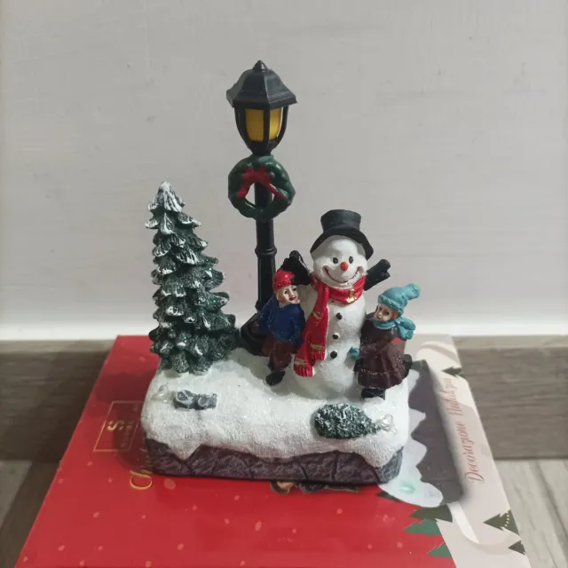 Decorazione Natalizia Suprema Pupazzo Neve Bambini