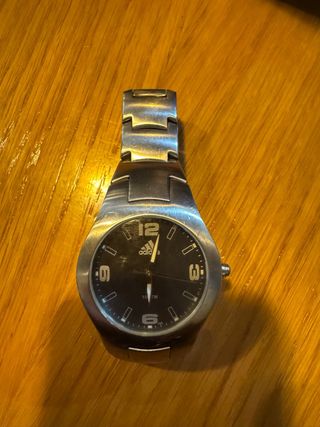Reloj Adidas Negro y Plateado