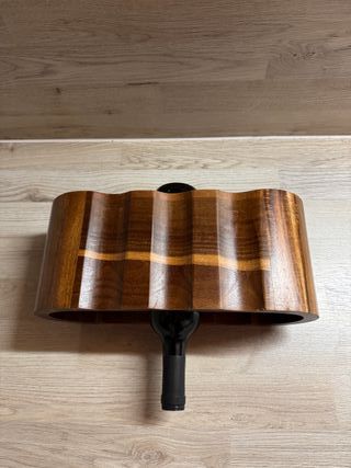 Porta vino da tavolo in legno