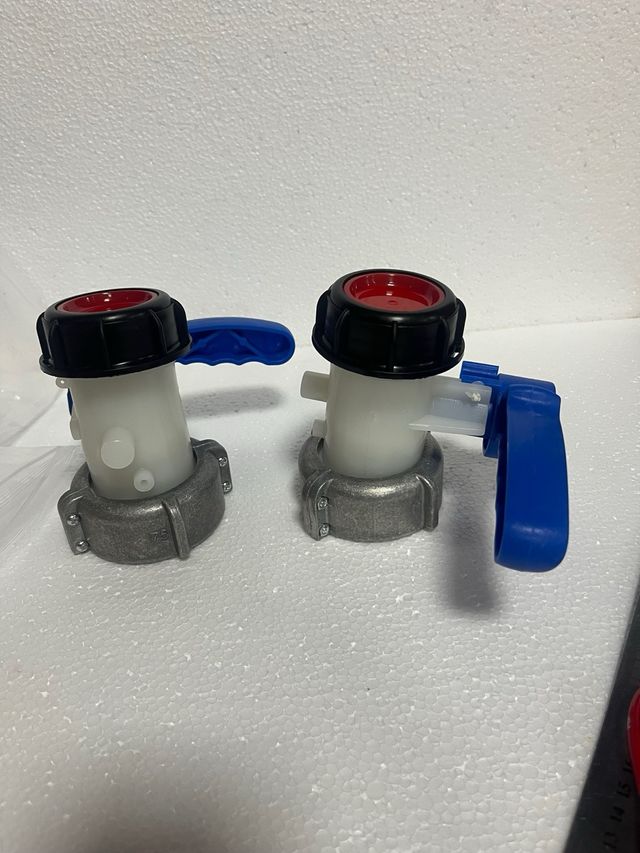 Adaptador IBC 75mm S60 a S60x6mm  2 und..