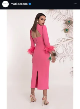 Vestido Matilde Cano Talla 44 Nuevo con etiqueta