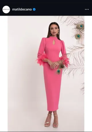 Vestido Matilde Cano Talla 44 Nuevo con etiqueta