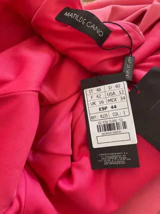 Vestido Matilde Cano Talla 44 Nuevo con etiqueta