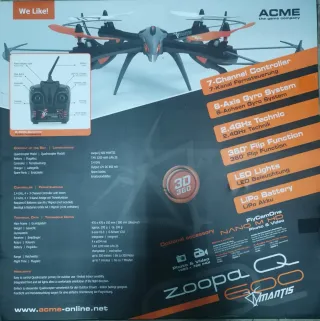 Dron ACME Zoopa Q 600 Mantis