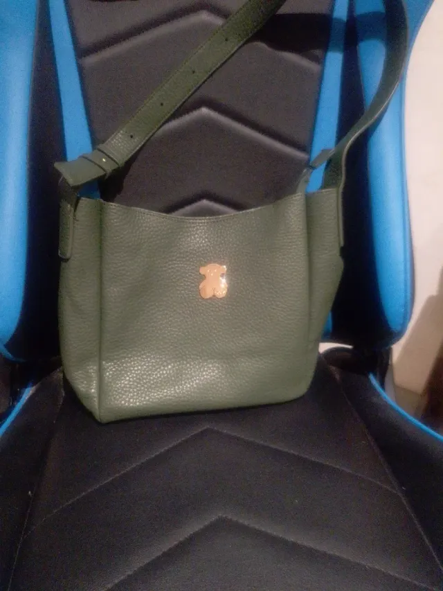 Bolso Tous Verde y Dorado