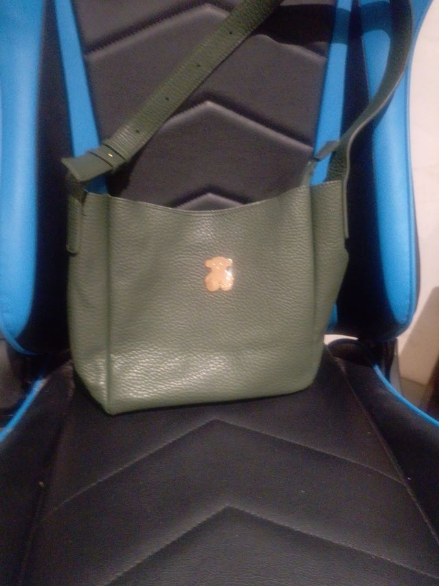 Bolso Tous Verde y Dorado