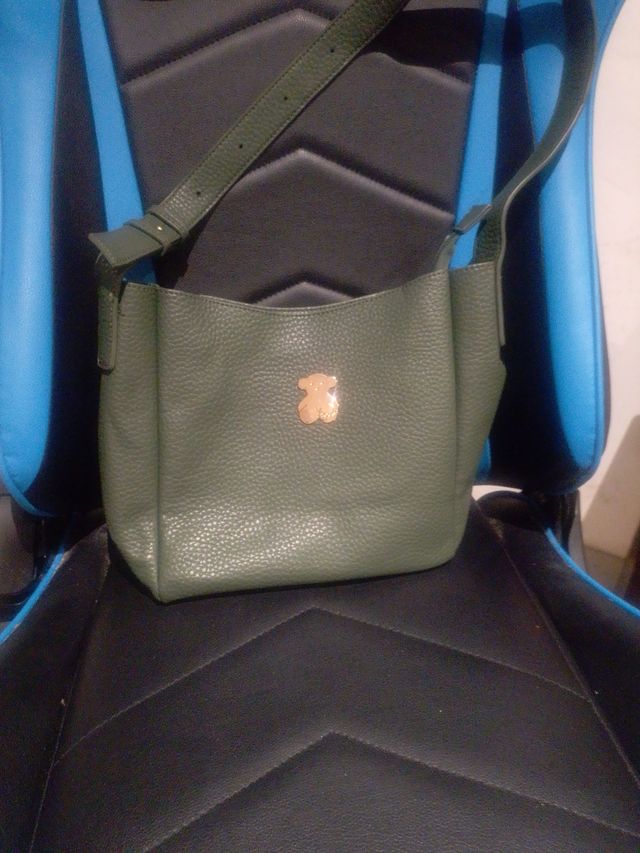 Bolso Tous Verde y Dorado