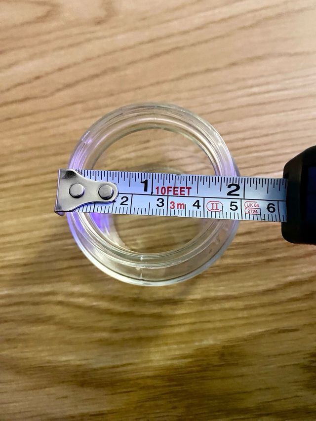 Set 15 vasetti di vetro con tappo in metallo