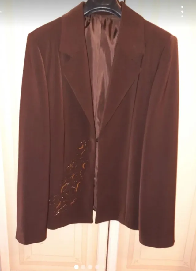 Tailleur Elegante Antonio Capasso Marrone XL