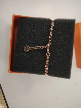 Bracciale Boccadamo dorato con pietra viola