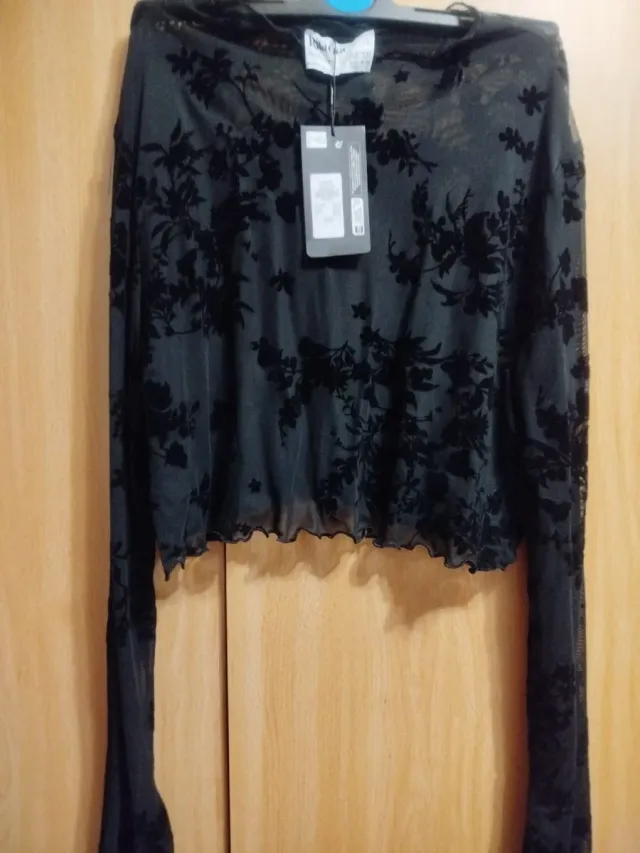 Top Transparente Rita Ora