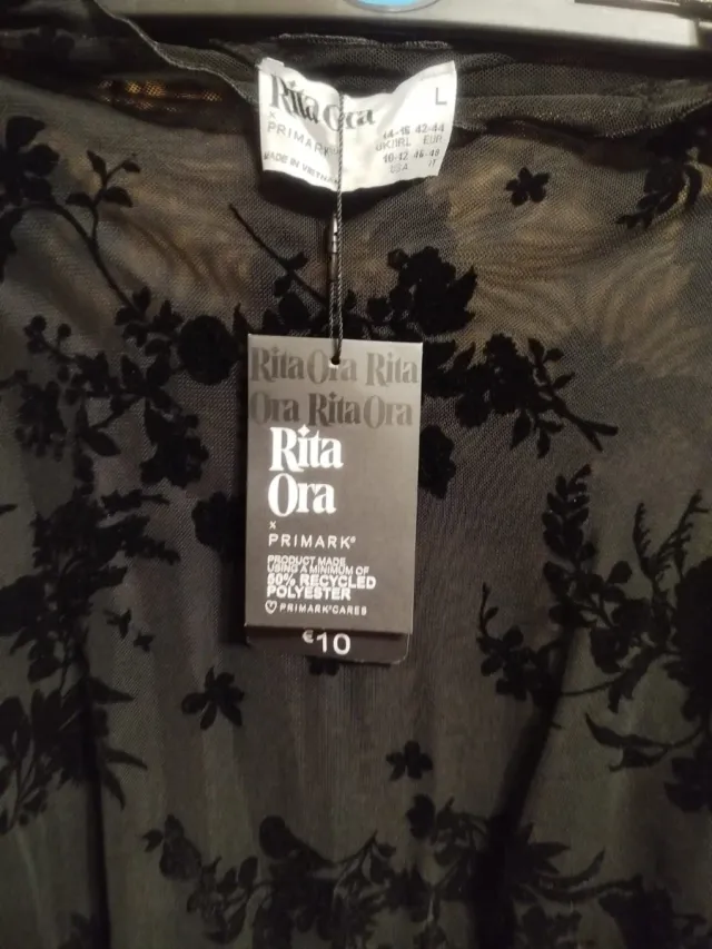 Top Transparente Rita Ora