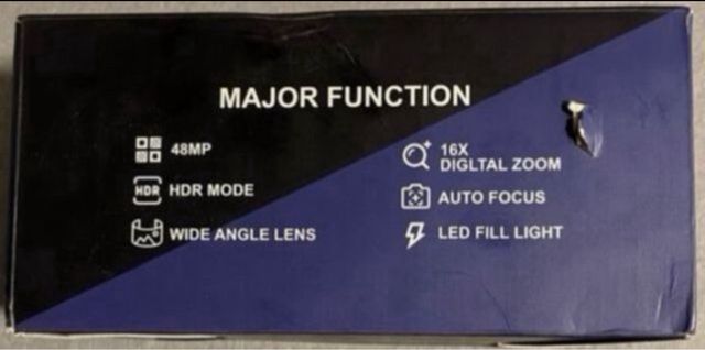 Fotocamera Digitale NBD 4K Ultra HD 48MP