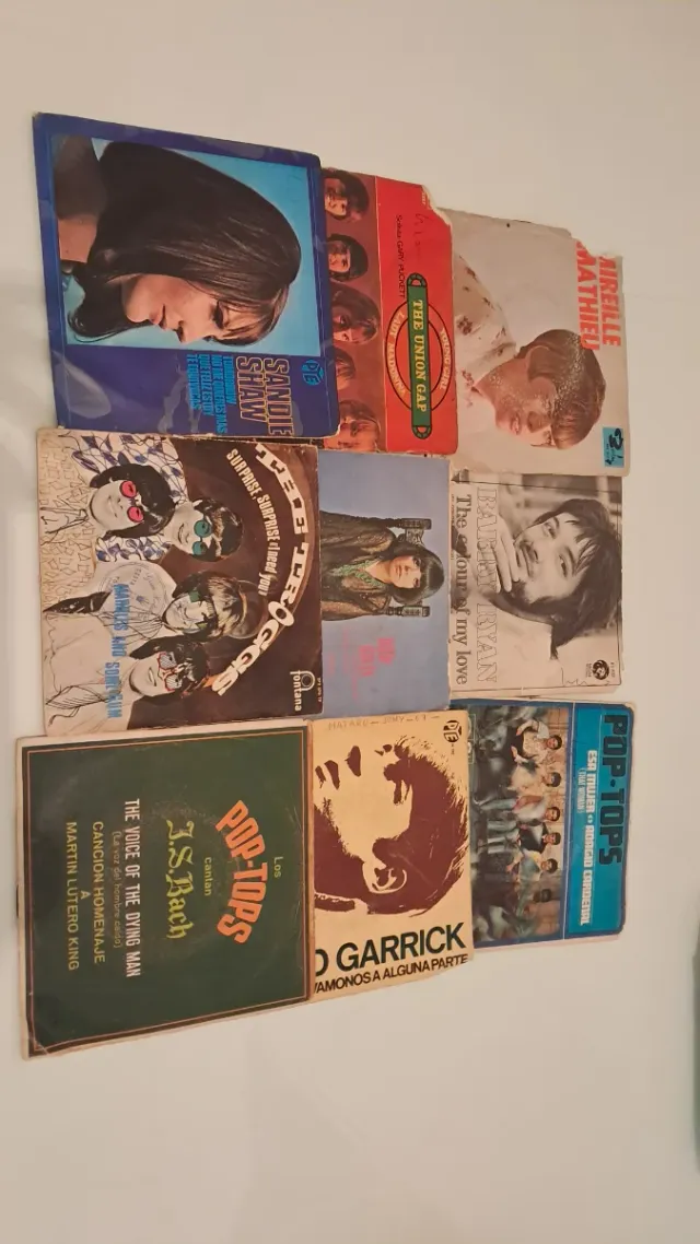 9 Vinilos Pop Rock Internacionales