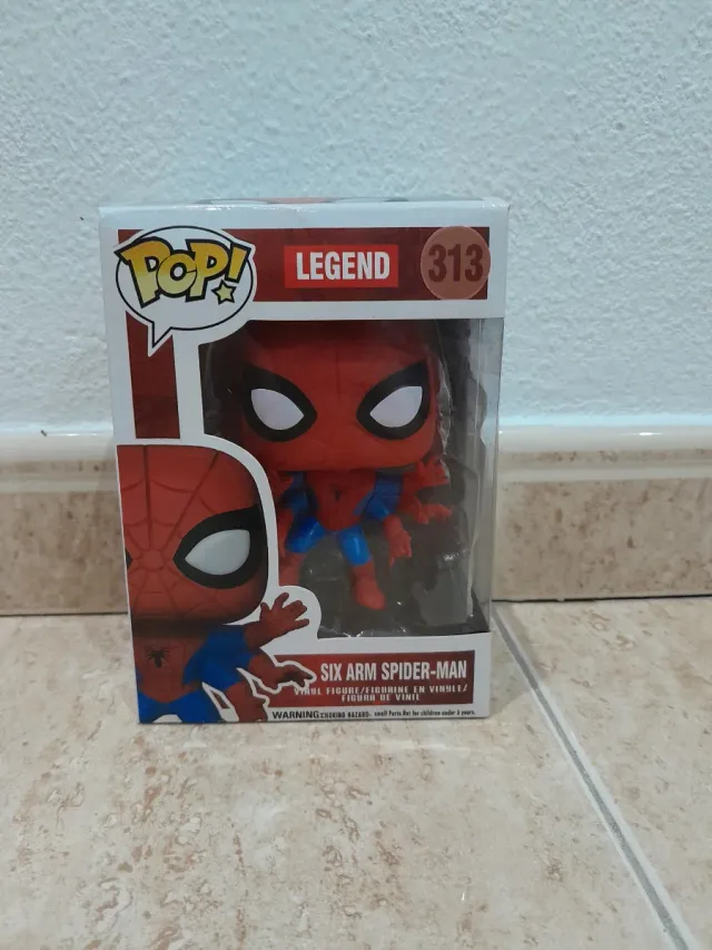 Funko Pop Spider-Man Seis Brazos 313