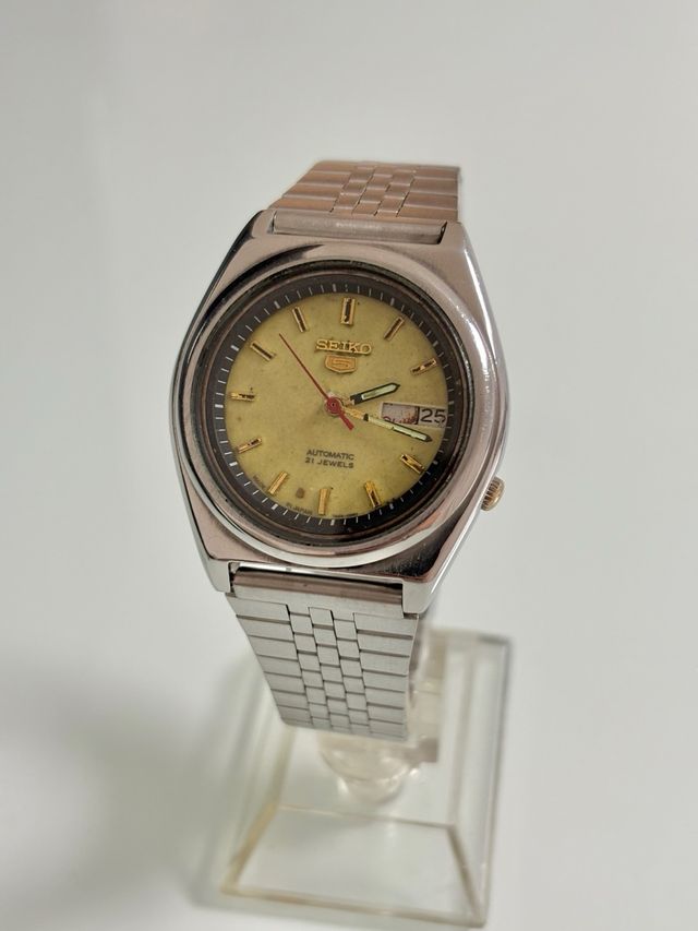 Seiko 5 Automático Raro 7009-8761 Japan Vintage
