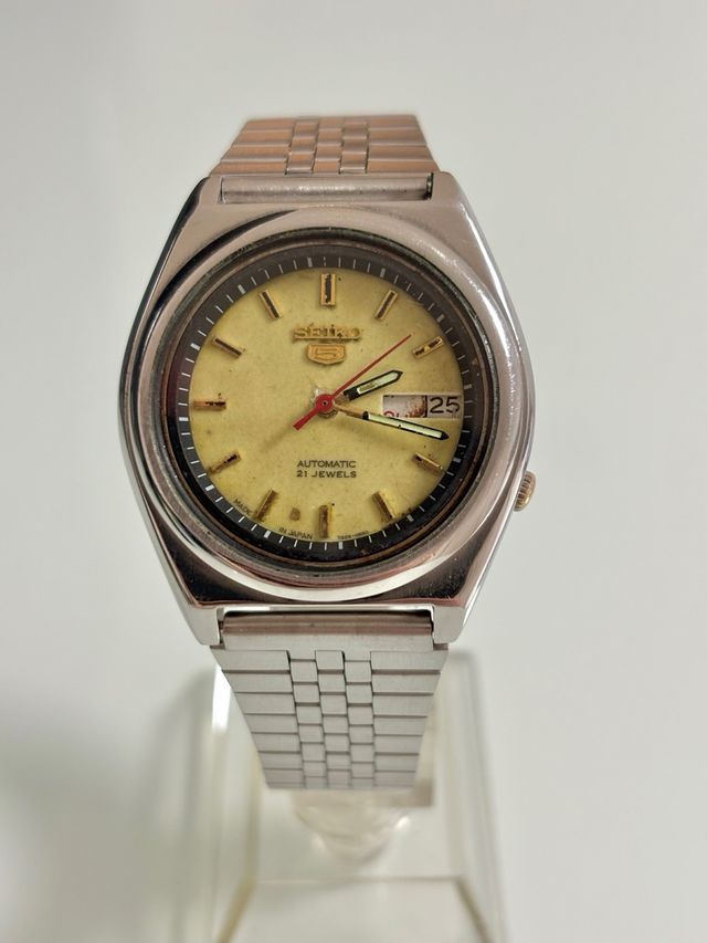 Seiko 5 Automático Raro 7009-8761 Japan Vintage