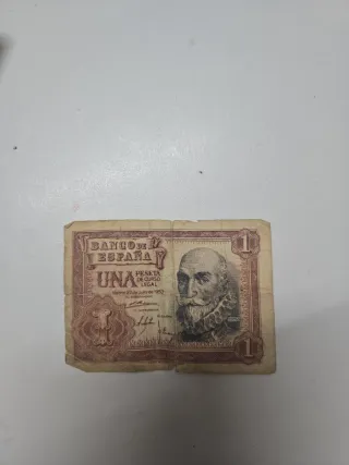 Billete 1 Peseta Banco de España 1953