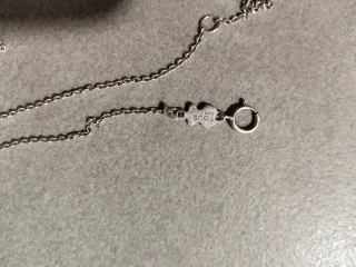 Collar Tous Oso Plata y Blanco