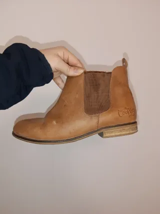 Botines marrones mujer