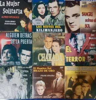 Lote de 53 Películas DVD Clásicas .