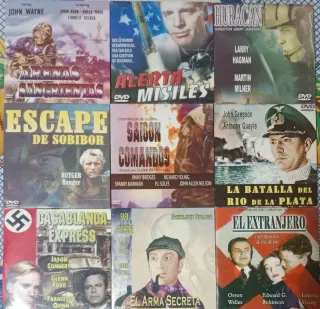 Lote de 53 Películas DVD Clásicas .