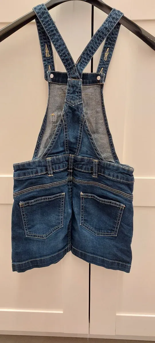 Salopette gonna jeans bambina