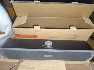 Barra de Sonido HEANTTV Negra y Plateada