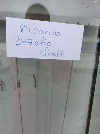 ventana 85x177 con climalit y mosquitera