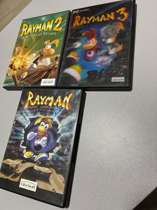 Pack 3 Juegos PC Ubisoft Rayman