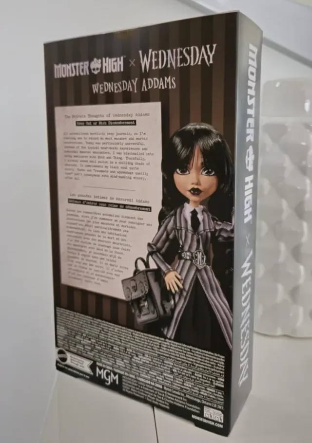 Muñeca Monster High x Wednesday Addams