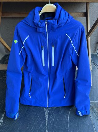 Chaqueta de esquí azul Descente Mujer talla 36