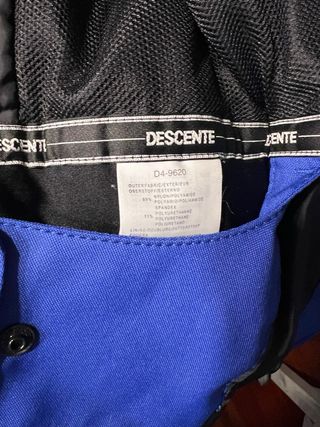 Chaqueta de esquí azul Descente Mujer talla 36