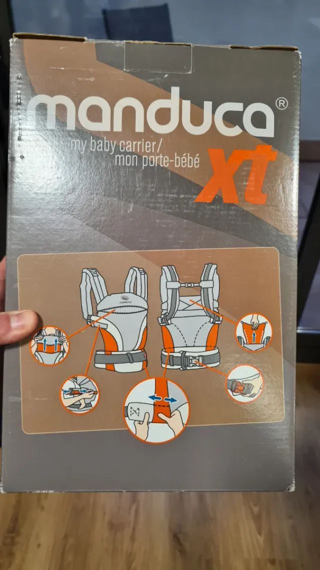 Manduca XT mochila portabebés algodón orgánico