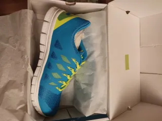 Zapatillas Workteam Azul y Verde