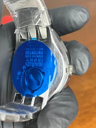 Reloj Sh Hombre Dorado y Plateado