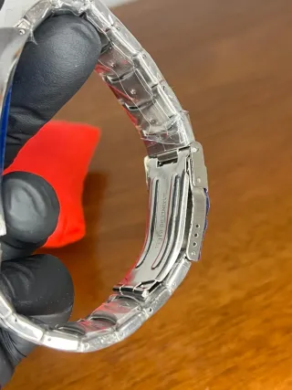 Reloj Sh Hombre Dorado y Plateado