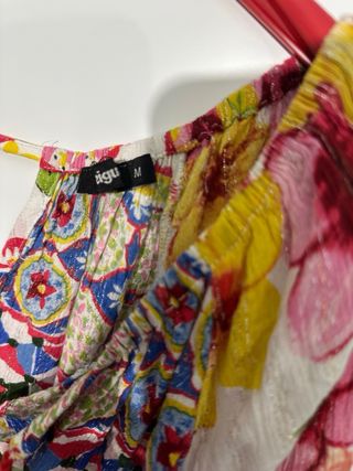 Blusa Desigual Talla M Multicolor