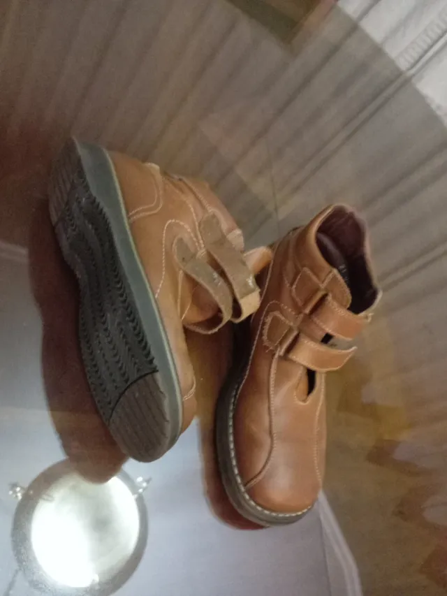 Botas Chiquitín  Piel Marrón Claro Talla 36